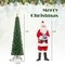 Edge Collections - Elegant Pencil Christmas Tree with Warm LED Lights - 1 Piece